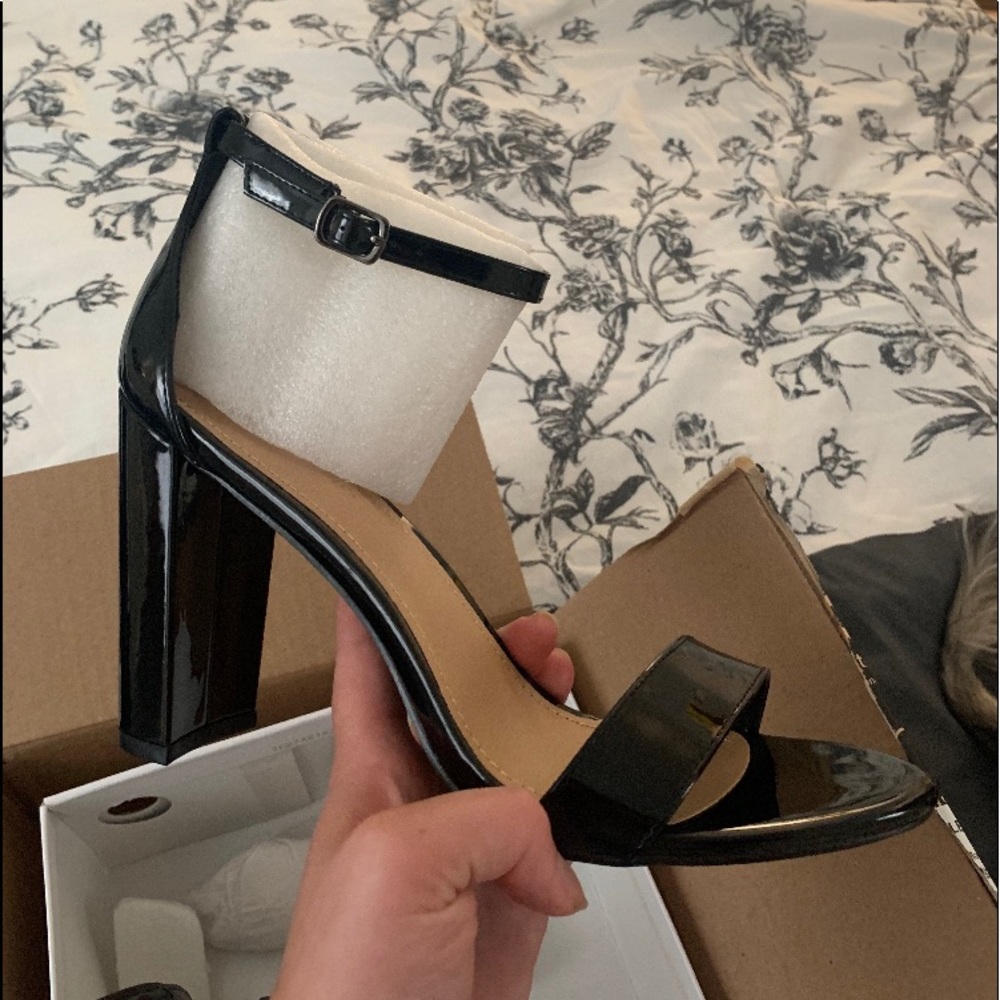 Black heels